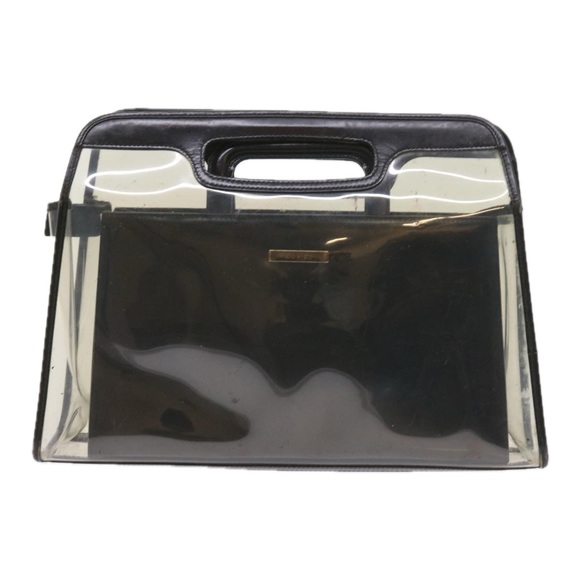 GUCCI Hand Bag Enamel Clear 000 2058 0548 5 Auth bs9599 - Picture 2 of 16